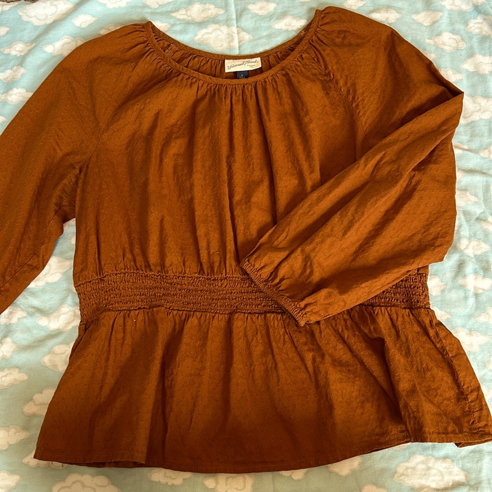 Rust Colored Blouse
